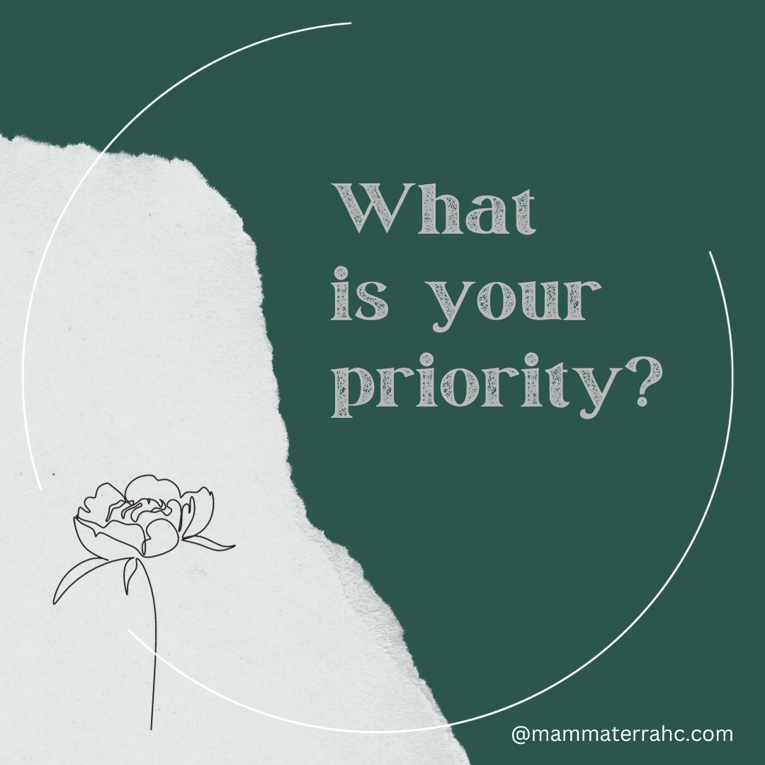 What is Your Priority?